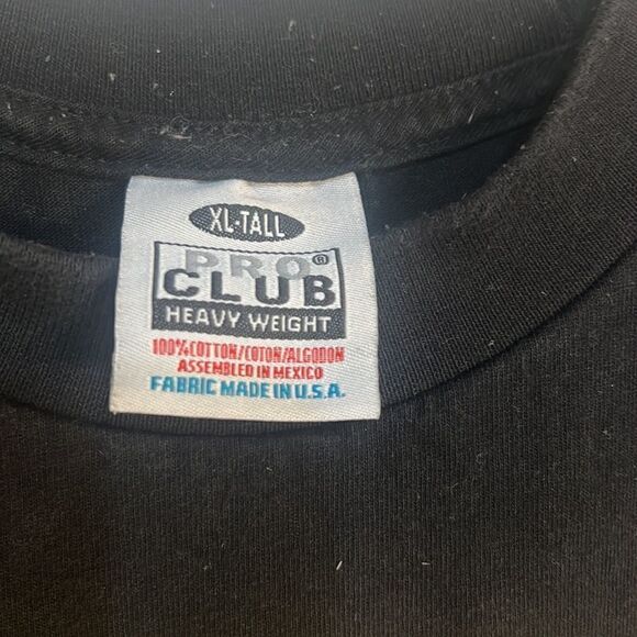 Pro club heavyweight XL-Tall inland empire California Indian reservation T-shirt - Picture 3 of 4